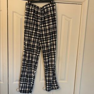 Dockers Plaid Pajama Bottoms Blue and White Men Size X Large (40-42) EUC